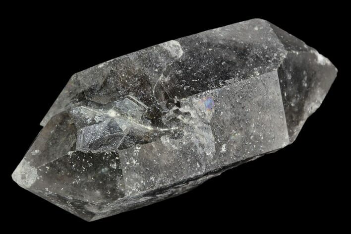 Double-Terminated Smoky Quartz Crystal - Tibet #128630